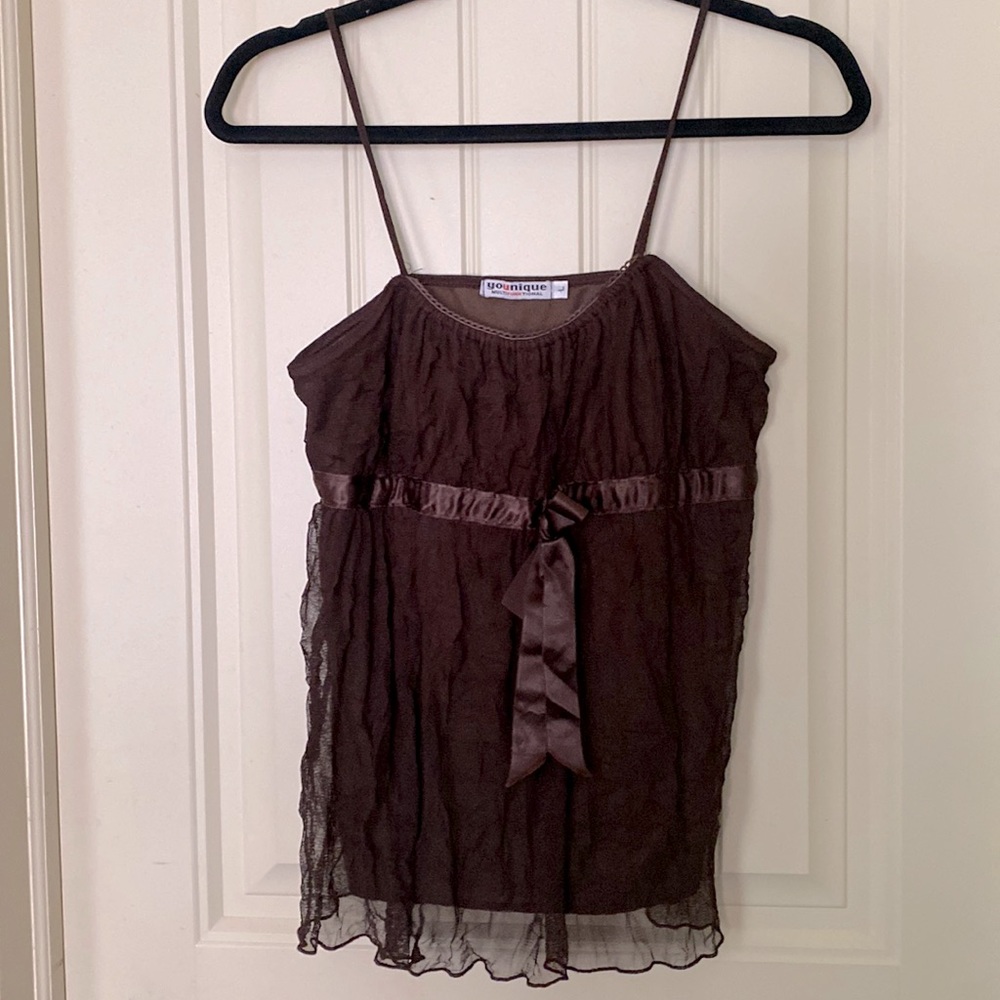 ‼️BOGO‼️ second item 70% off. Women's spaghetti strap blouse S/M